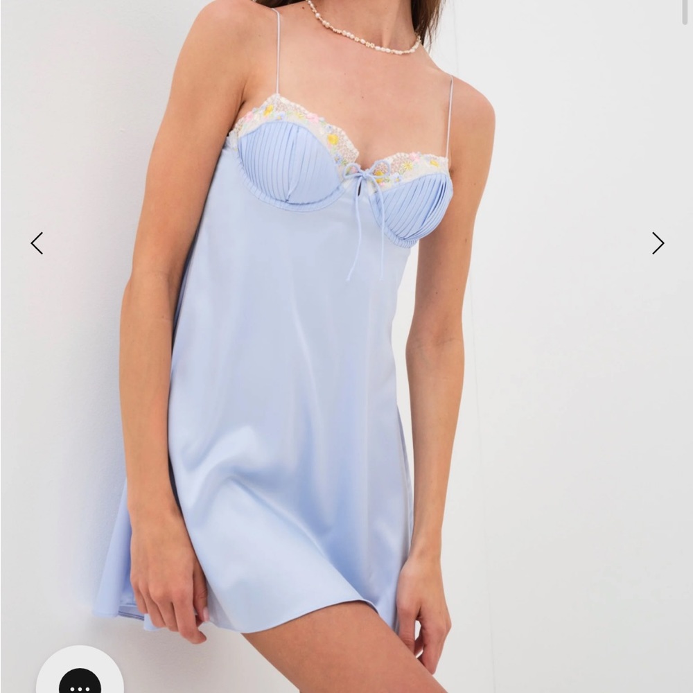 For Love & Lemons Paloma Slip Dress
